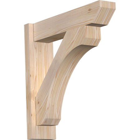 Ekena Millwork Legacy Slat Smooth Outlooker, Douglas Fir, 5 1/2"W x 22"D x 22"H OUT06X22X22LEC06SDF